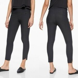 Athleta Stellar Crop Pants Black Size XXS